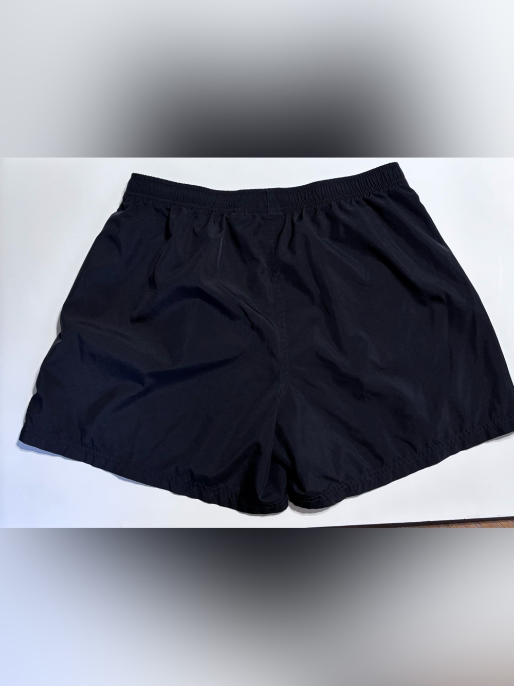 Nike Black Athletic Shorts with Swoosh - Picture 5 of 7